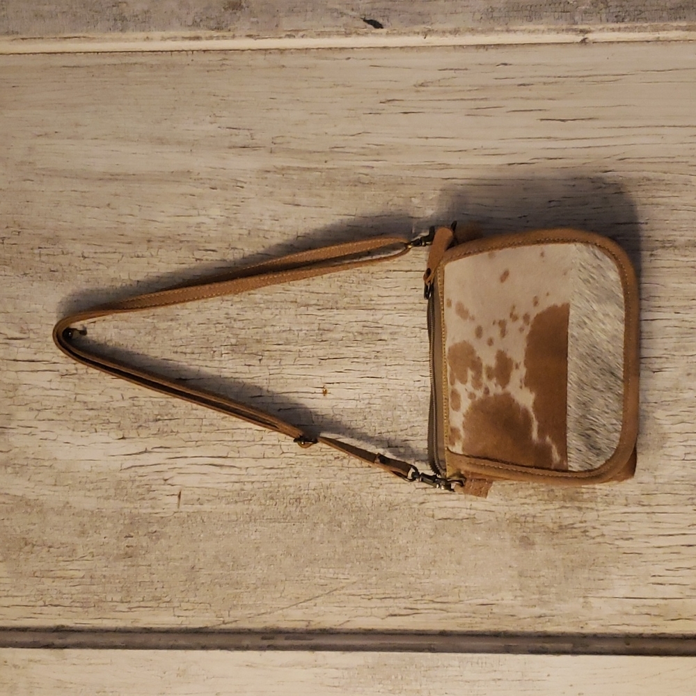 Myra cowhide shoulder bag